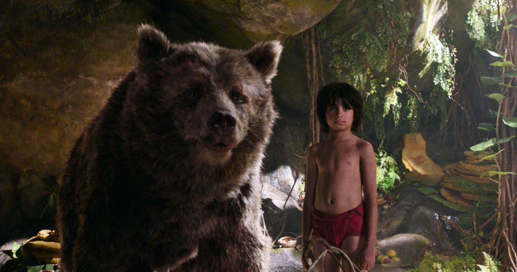 THE JUNGLE BOOK - (L-R) BALOO and MOWGLI. ?2106 Disney Enterprises, Inc. All Rights Reserved.