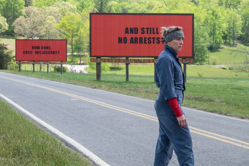 three billboards